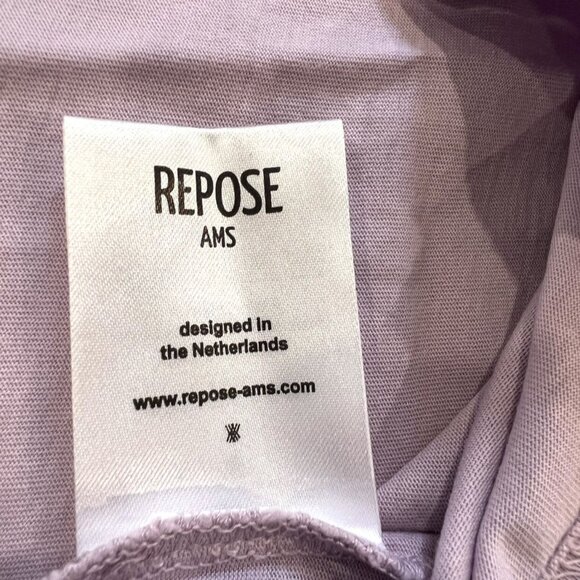 🆕NWT Repose AMS Organic Cotton Lilac Tee - Picture 10 of 10